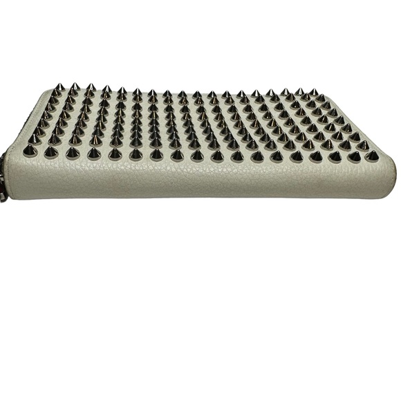 Christian Louboutin Panettone Spike Studded Long Wallet white - Picture 10 of 15